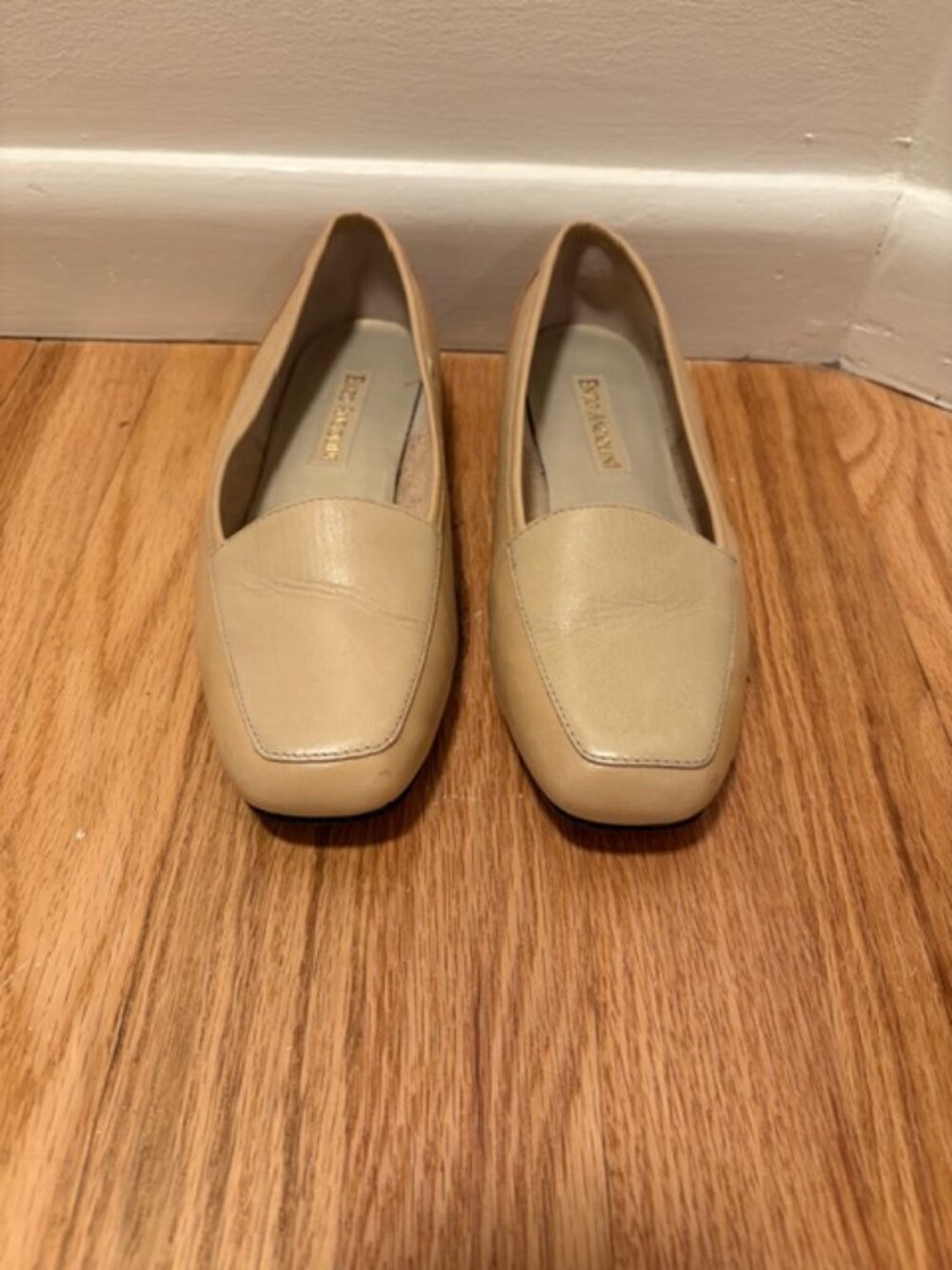 Three-toned Enzo Angiolini loafers, size 7W